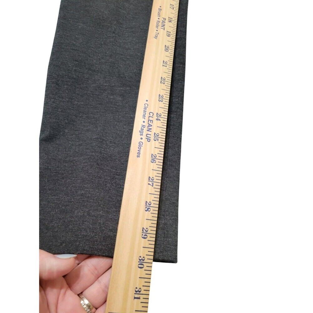 Vince Camuto Gray Ponte Knit Tapered Leg Pants Size 6 F10 - Picture 8 of 11